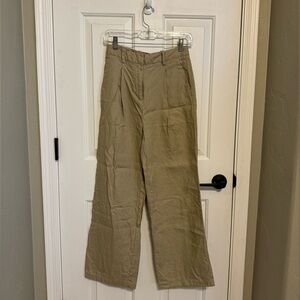 Oak + Fort 100% Linen Trouser Pant